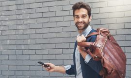 Keep Stylish With Brown Leather Bag